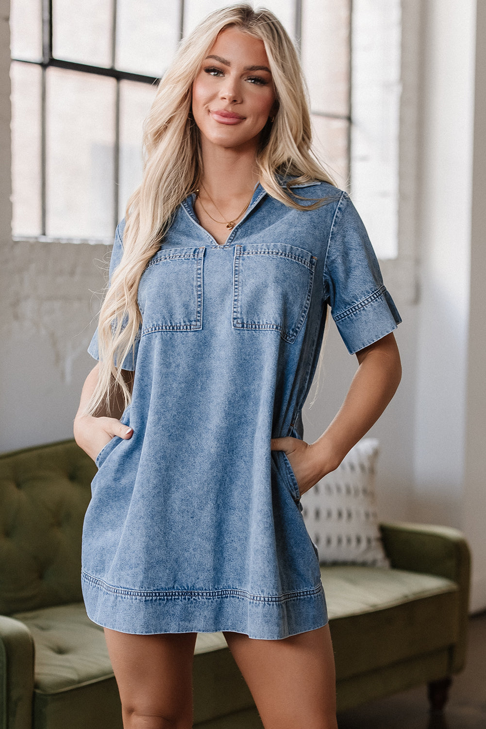 Denim Dress