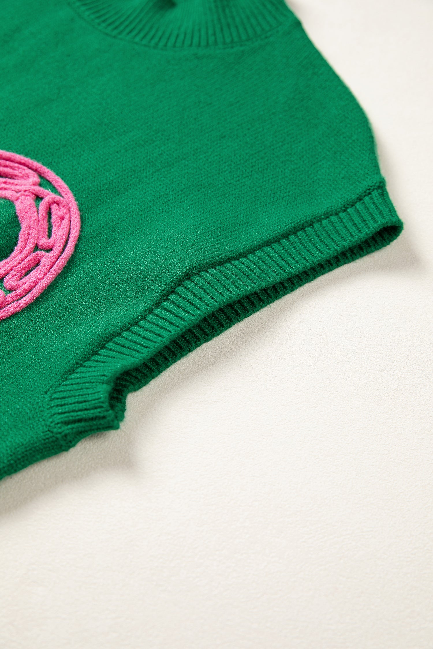 Pink Shoes Green Shirt